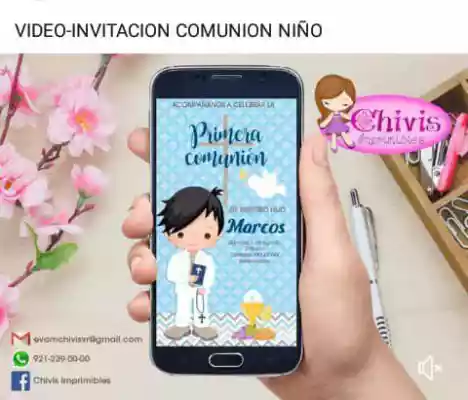 vectores plantilas INVITACION,INVITACIONES,NIñO,NIÑA,INFANTIL,COMUNION,